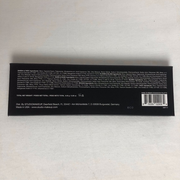 Studio Makeup Sheen & Fate Eyeshadow Palette - Picture 2 of 3